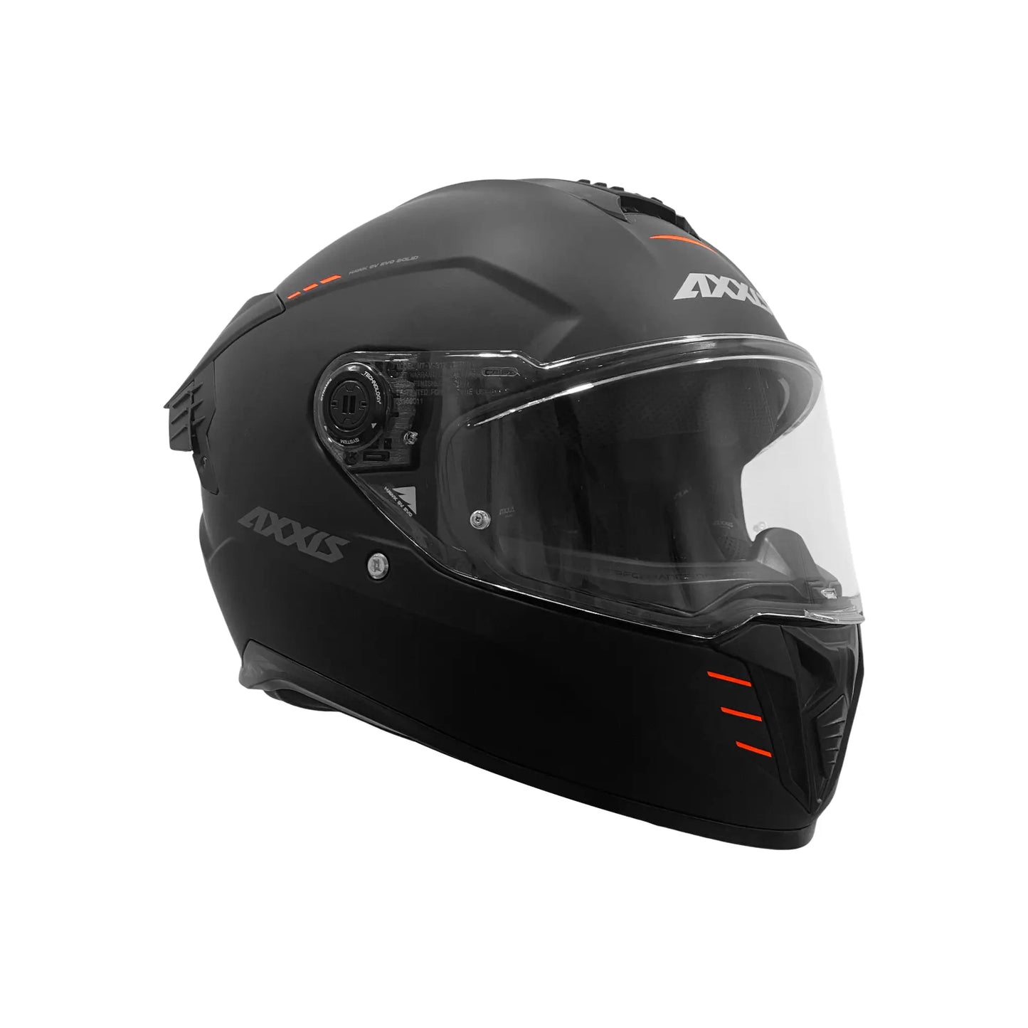 CASCO INTEGRAL AXXIS HAWK SV NEGRO MATE