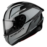 Casco MT Helmets Targo Pro Sound A2 Gris Brillo
