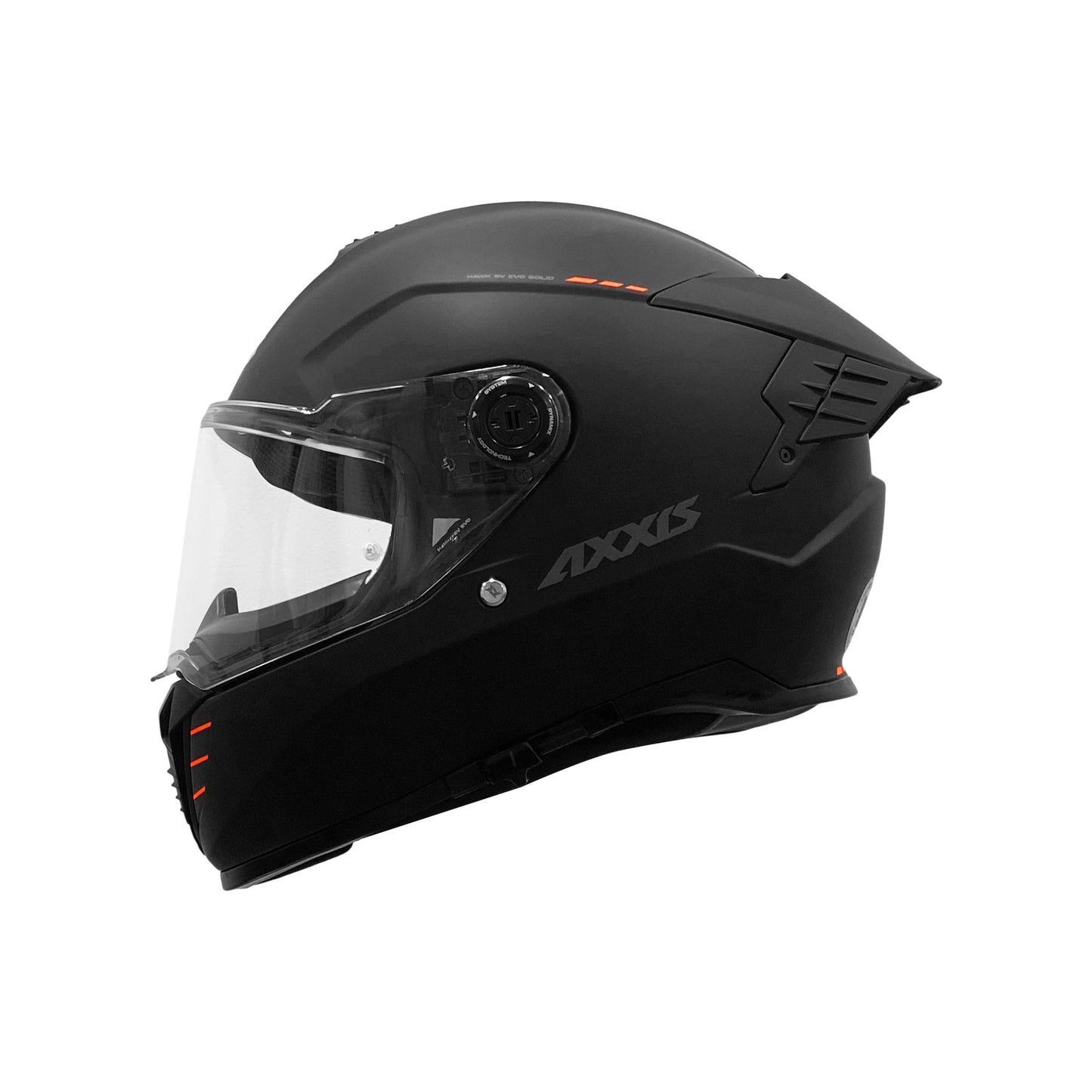 CASCO INTEGRAL AXXIS HAWK SV NEGRO MATE