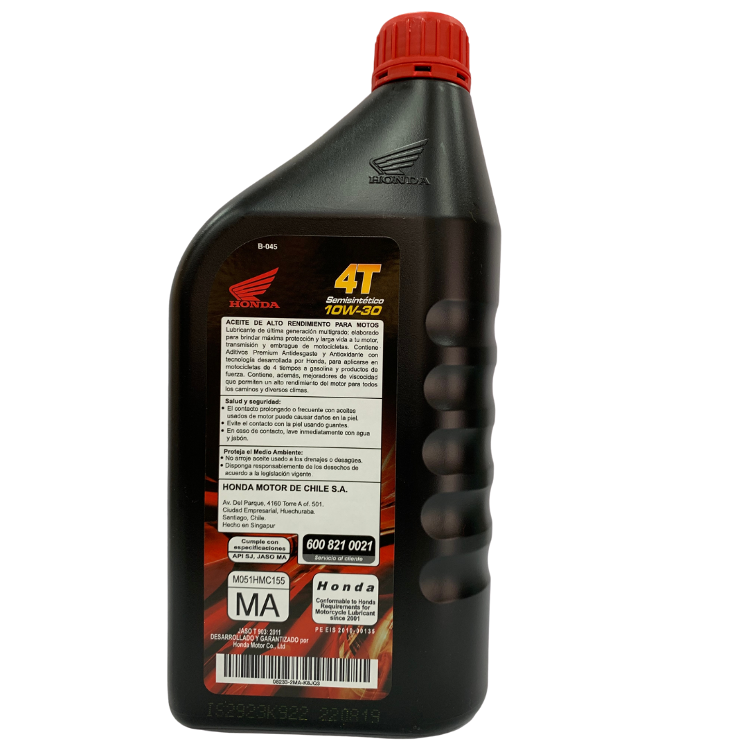 ACEITE HONDA 10W30 semi SINTETICO