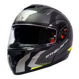 Casco De Moto MT Helmets - ATOM SV Híbrido F2 Amarillo Fluor + Antiempañante Fogoff
