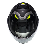Casco De Moto MT Helmets - ATOM SV Híbrido F2 Amarillo Fluor + Antiempañante Fogoff