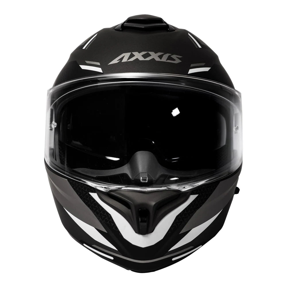 Casco Abatible Axxis Storm Drone D0 Blanco