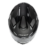 Casco Abatible Axxis Storm Drone D0 Blanco