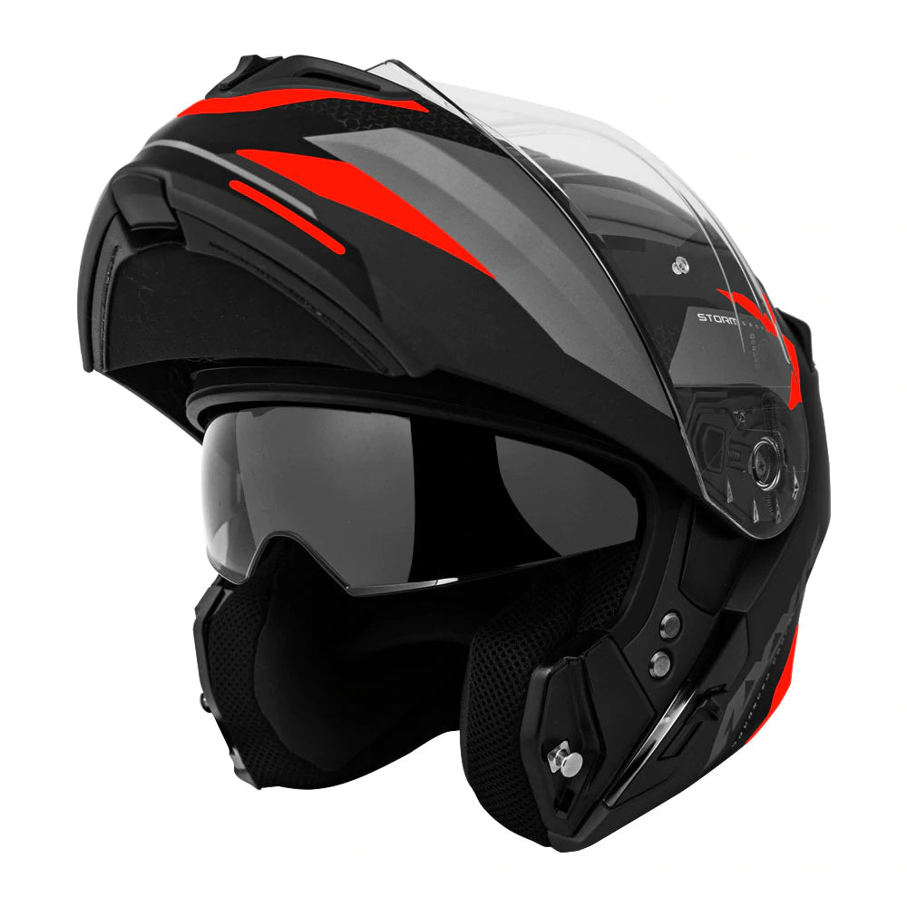 Casco Axxis Storm Drone D5 Rojo