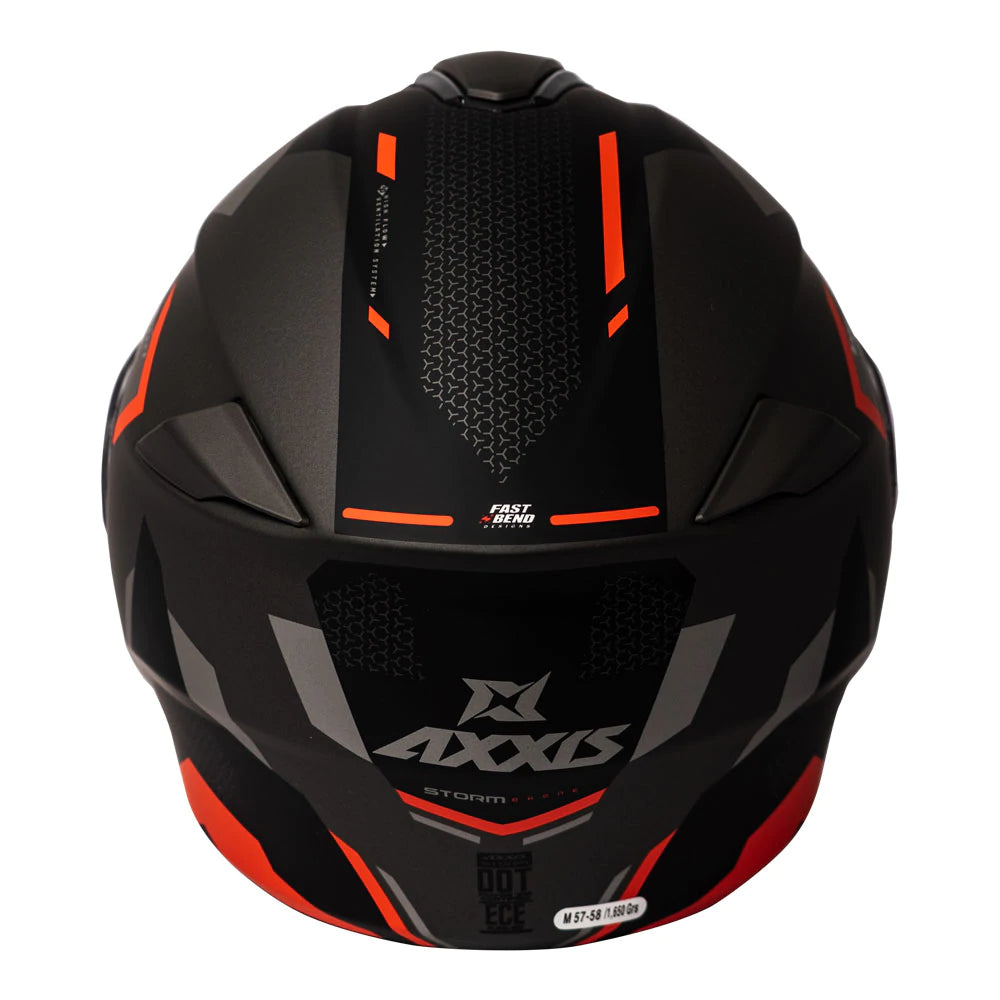Casco Axxis Storm Drone D5 Rojo