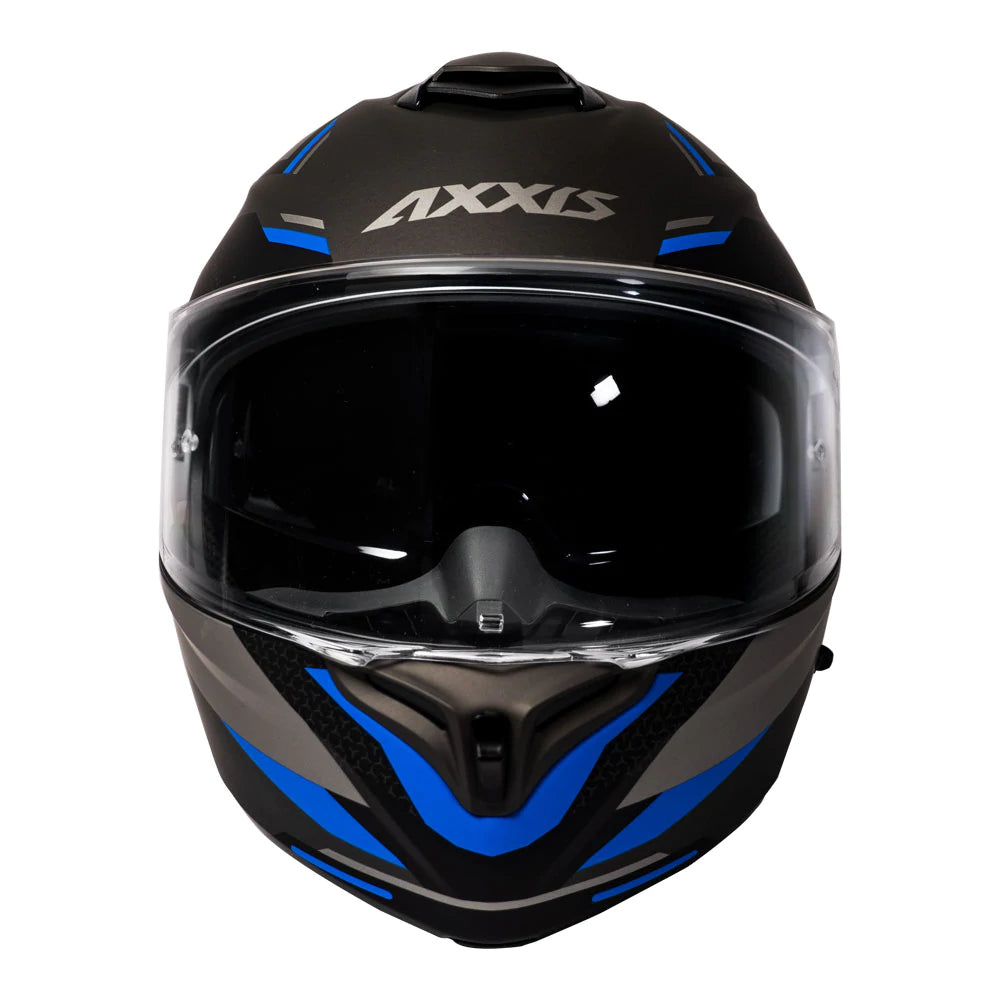 Casco Abatible Axxis Storm Drone D7 Azul