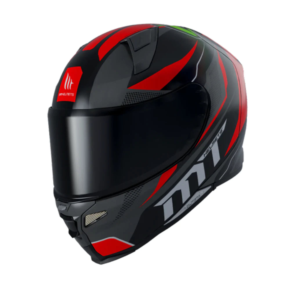 Casco De Moto MT Helmets Revenge 2 MTFOUNDATION C1 red