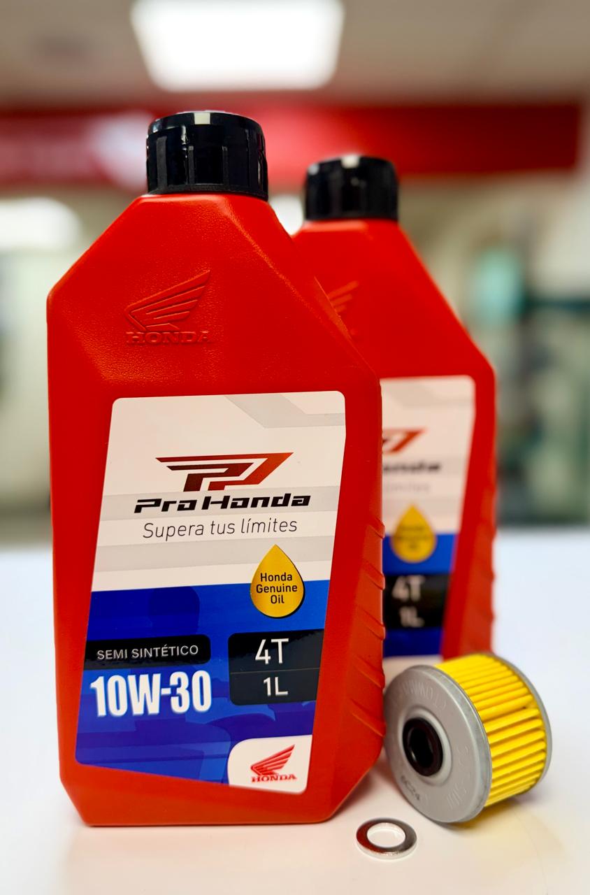 KIT aceite y filtro SEMI SINTETICO HONDA 2