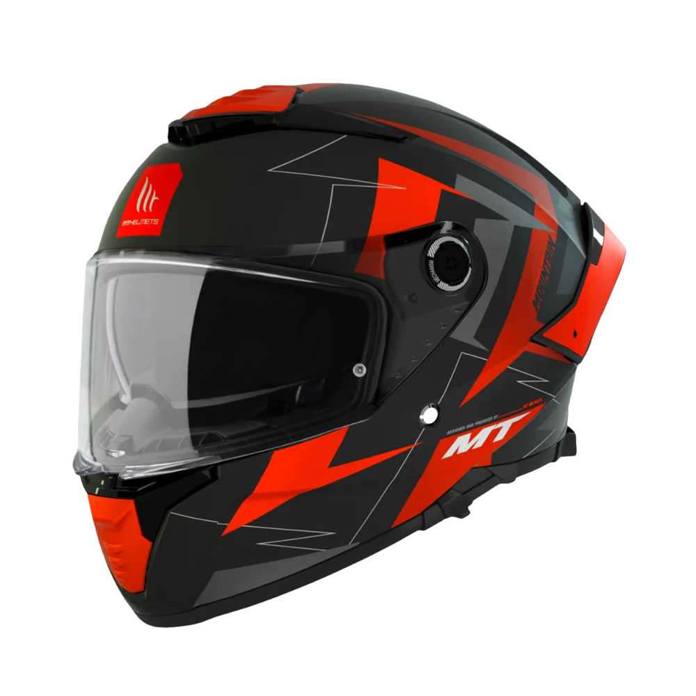 Casco MT Helmets Thunder 4 SV Jerk B5 Rojo Mate + Pinlock Incluido