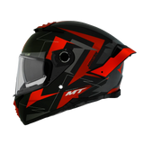 Casco MT Helmets Thunder 4 SV Jerk B5 Rojo Mate + Pinlock Incluido
