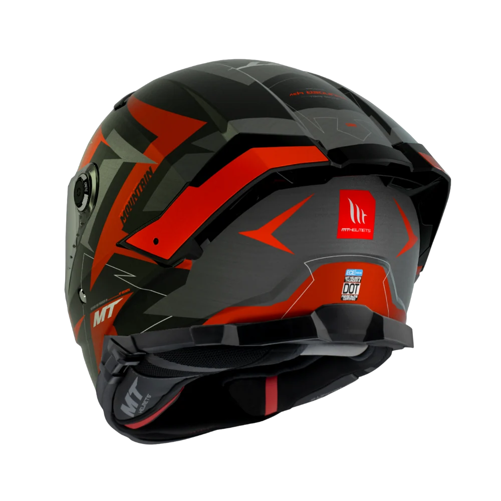 Casco MT Helmets Thunder 4 SV Jerk B5 Rojo Mate + Pinlock Incluido