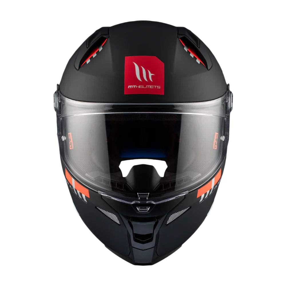 Casco De Moto MT Helmets - Revenge 2 S Black Matt