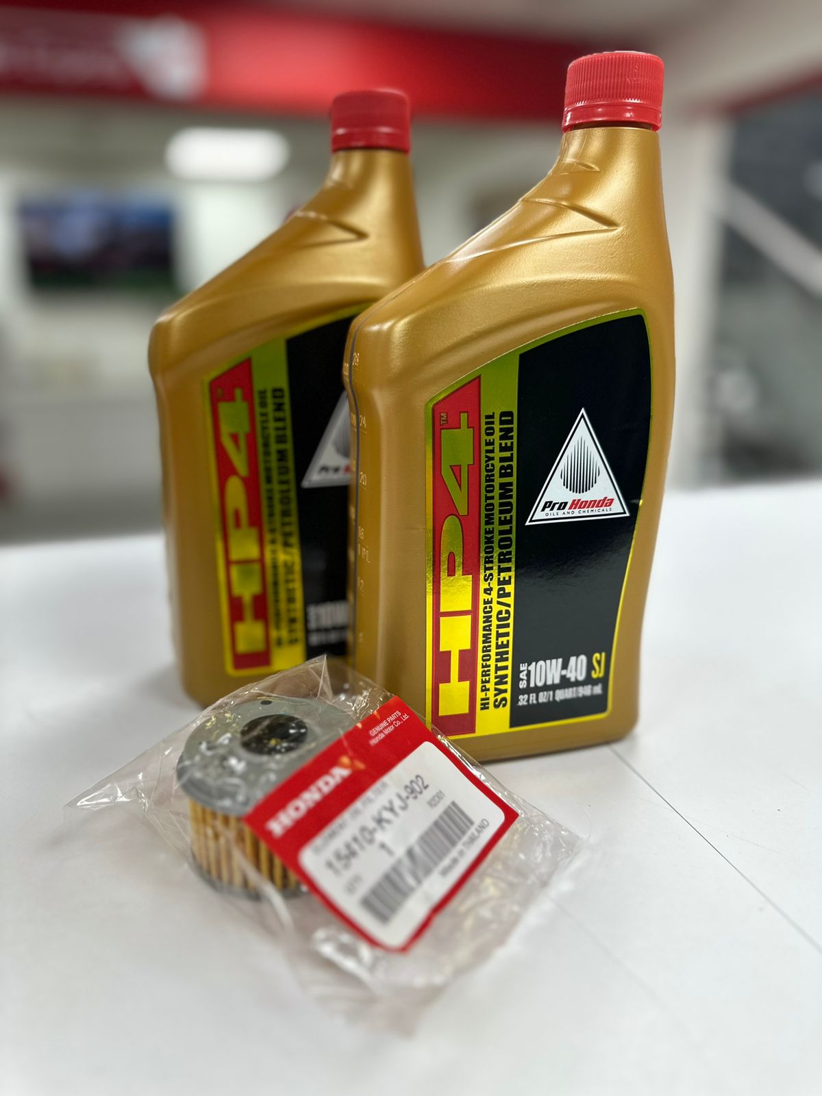 KIT aceite y filtro PRO HONDA semi 2