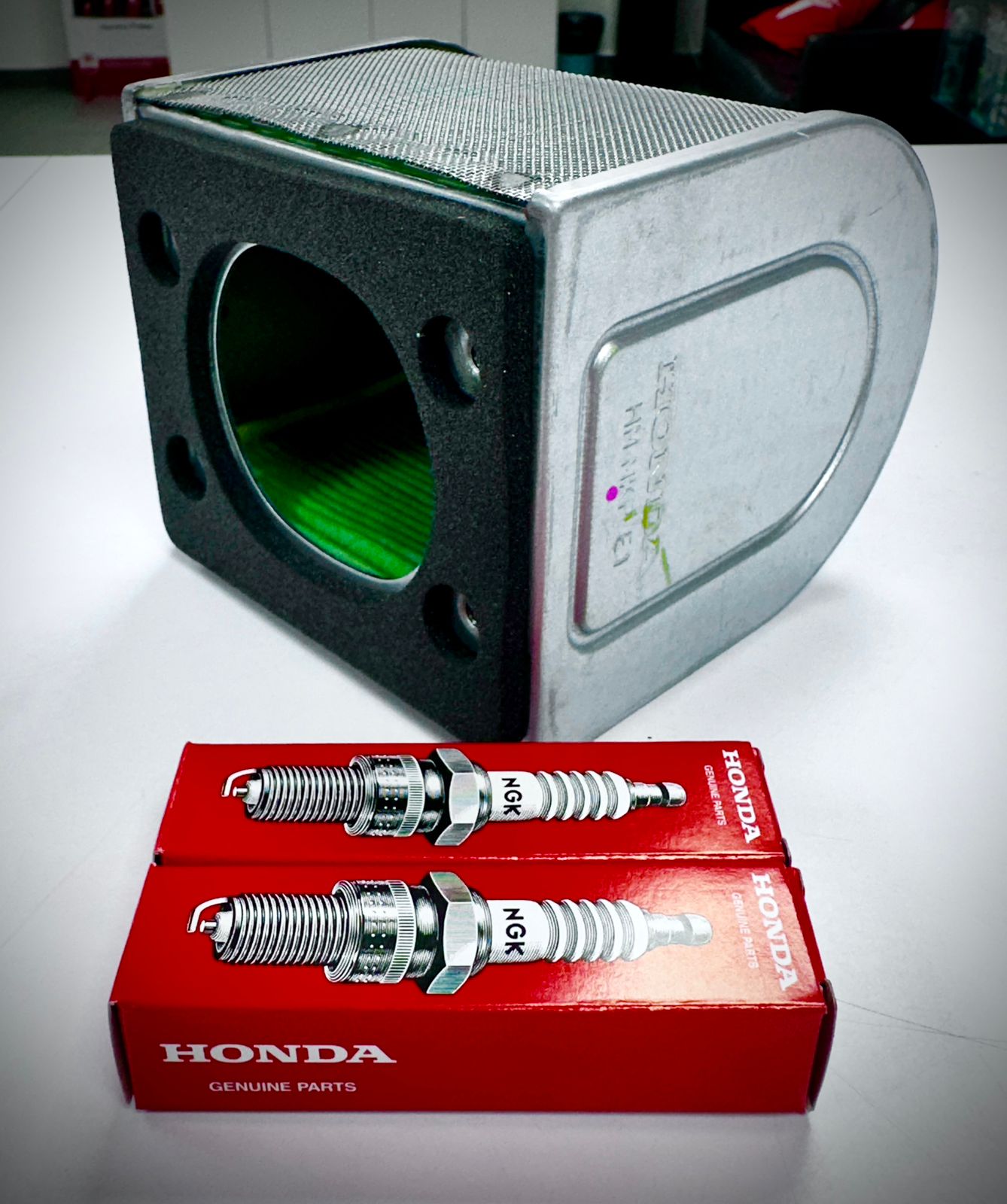 (CB500X/CB500F/CBR500R) KIT filtro de aire y bujía