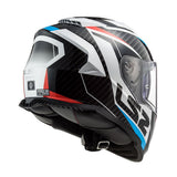 CASCO INTEGRAL LS2 FF800 STORM RACER AZUL ROJO