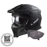 CASCO ABIERTO LS2 OF606 DRIFTER NEGRO MATTE