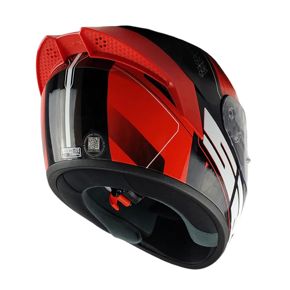 CASCO LS2 FF352 EVO ULTRA ROJO SPOILER ROJO