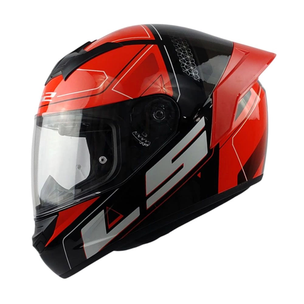CASCO LS2 FF352 EVO ULTRA ROJO SPOILER ROJO