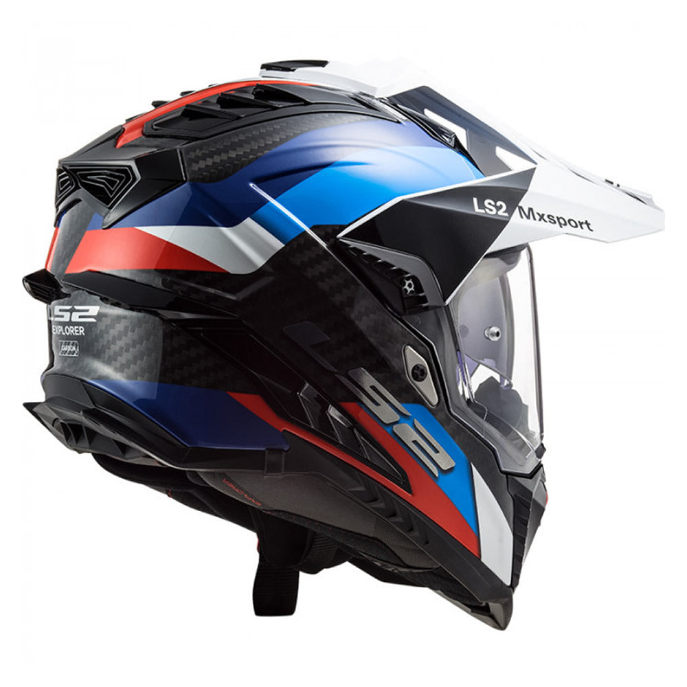 CASCO LS2 MX701 EXPLORER CARBON FRONTIER NEGRO AZUL