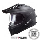 CASCO LS2 MX701 EXPLORER NEGRO MATE