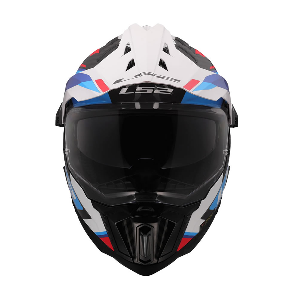 CASCO LS2 MX701 EXPLORER C FRONTIER II BLANCO AZUL