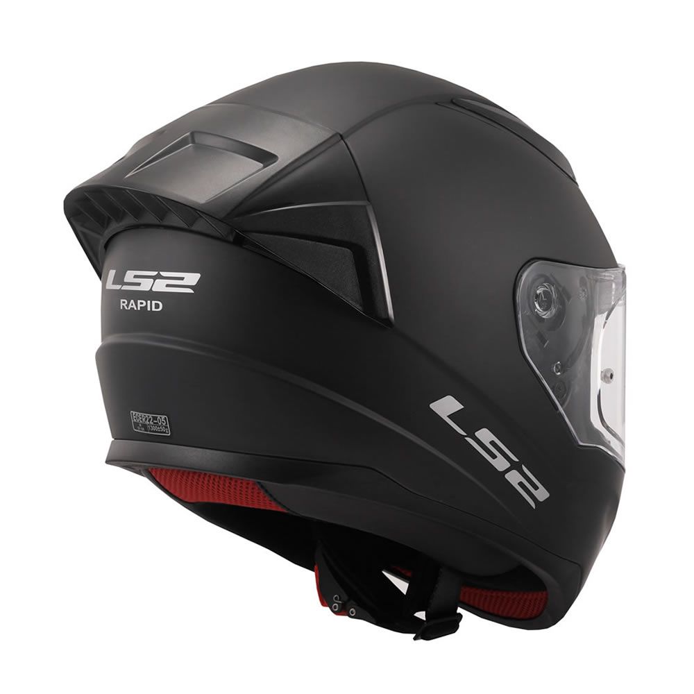 CASCO INTEGRAL LS2 FF353 EVO RAPID SOLID NEGRO MATTE