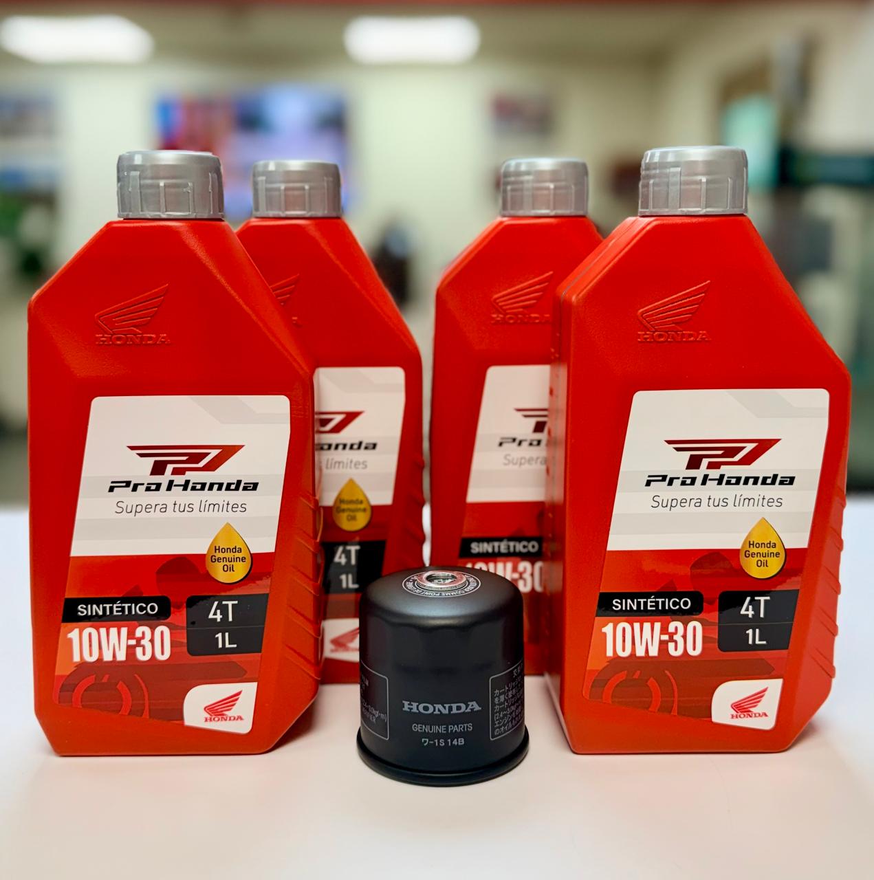 KIT aceite y filtro PRO HONDA 4
