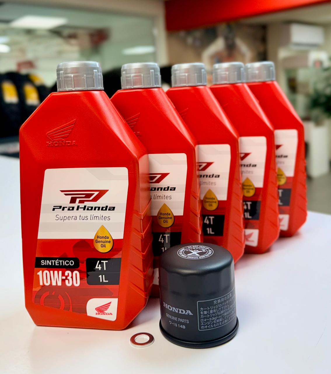 KIT aceite y filtro PRO HONDA 5