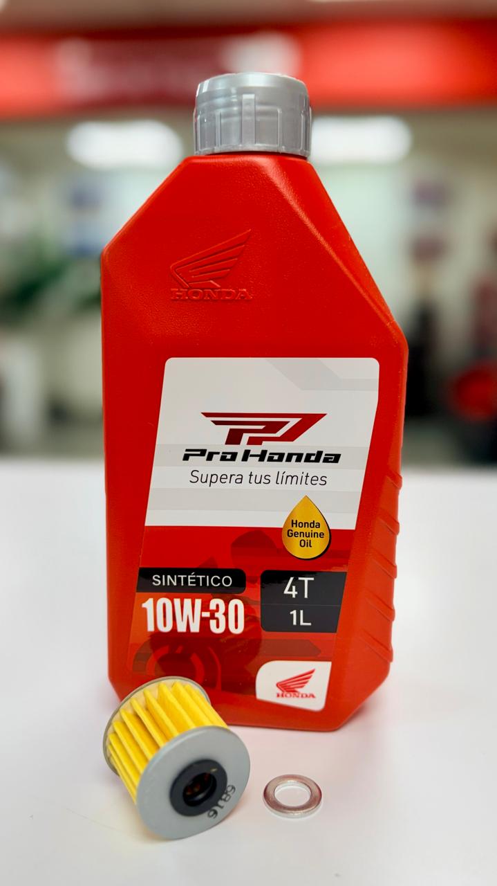 HORNET 125 KIT aceite y filtro FULL SINTETICO HONDA