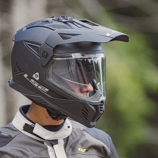 CASCO LS2 MX702 PIONEER II Matt Black