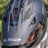 CASCO LS2 MX702 PIONEER II Matt Black