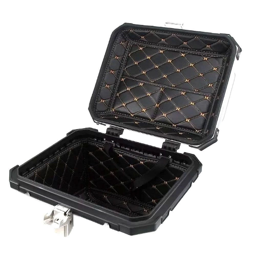 TOP CASE LS2 ALUMINIO NEGRO 45L
