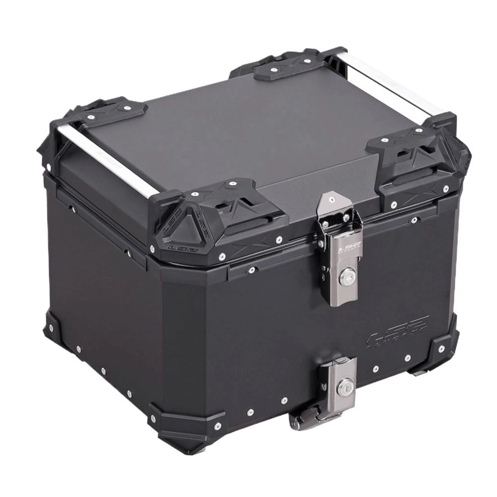 TOP CASE LS2 ALUMINIO NEGRO 45L