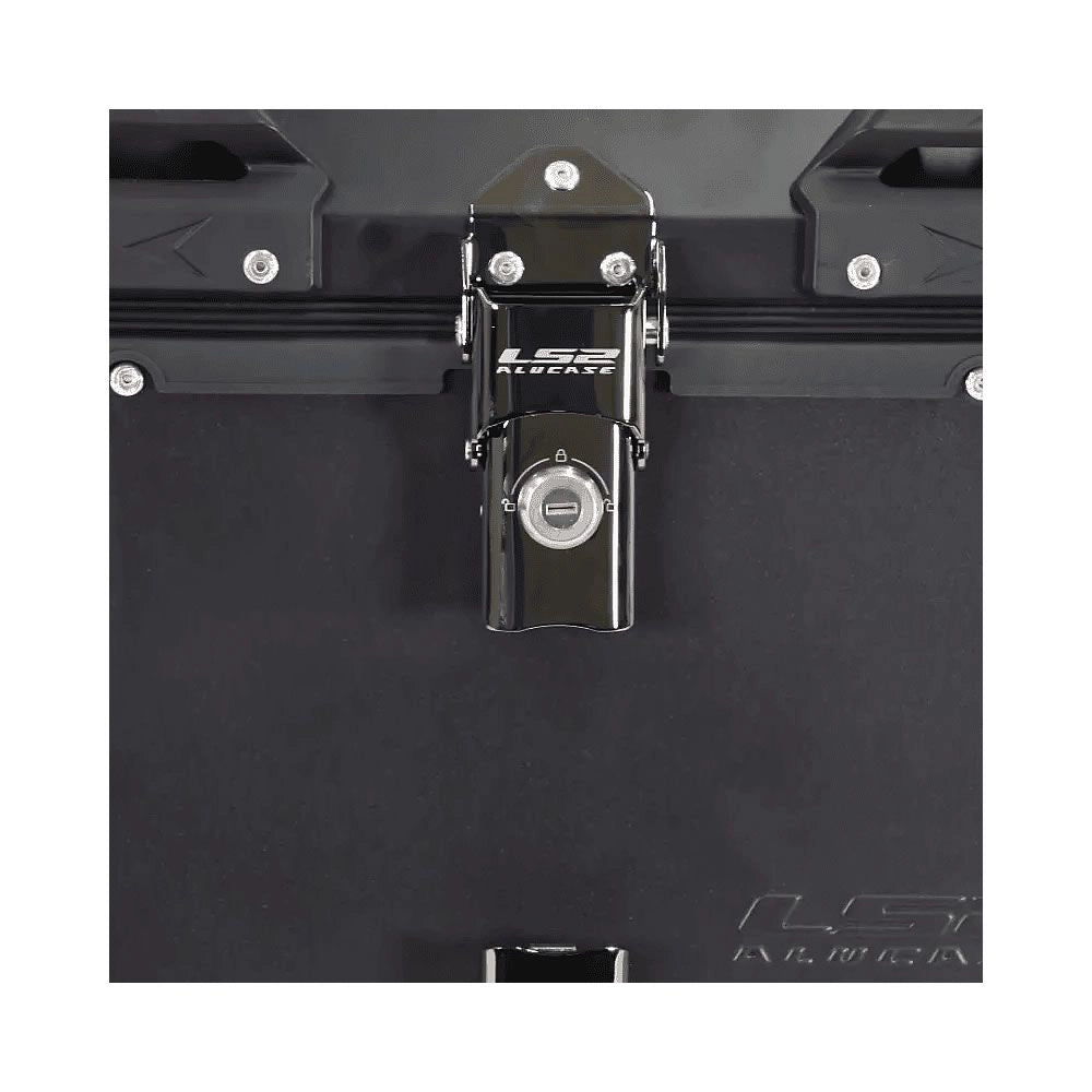 TOP CASE LS2 ALUMINIO NEGRO 45L