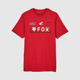 Polera Lifestyle Fox x Honda Rojo Fox