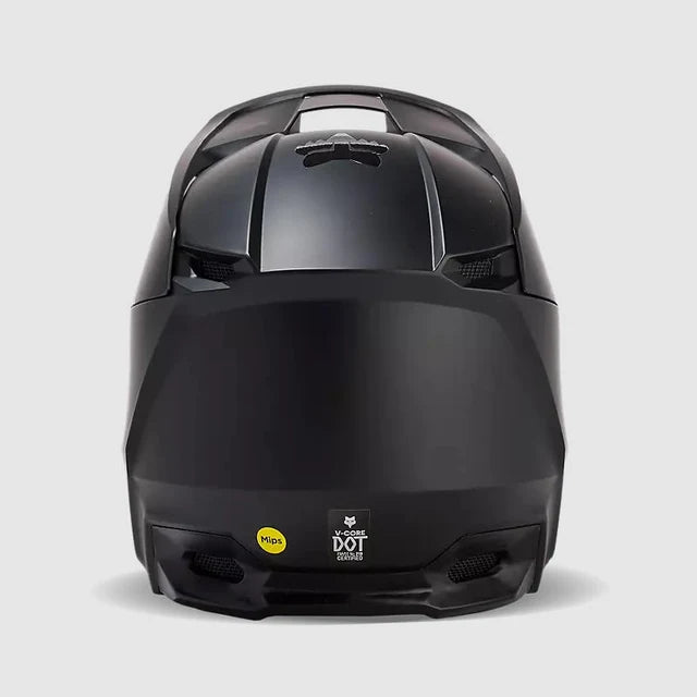 Casco Moto V Core Negro Mate Fox