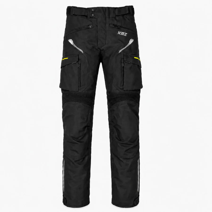 Pantalon Moto Calle Suspension Negro KMZ
