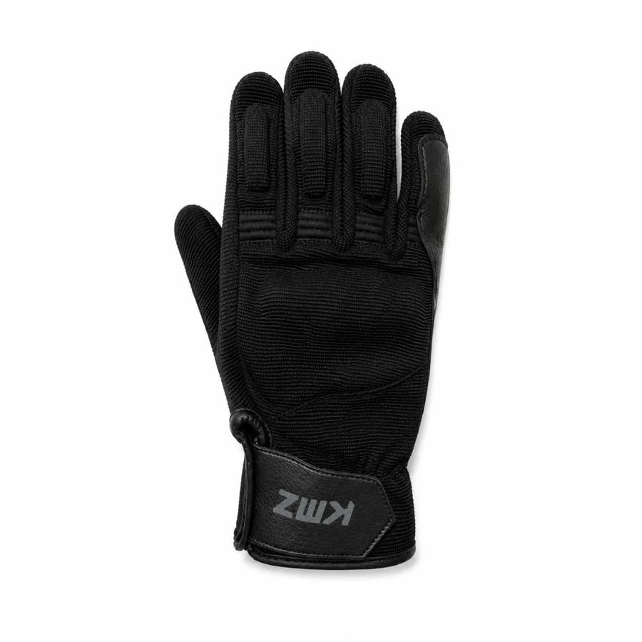 Guantes Moto Calle Monterrey Negro KMZ