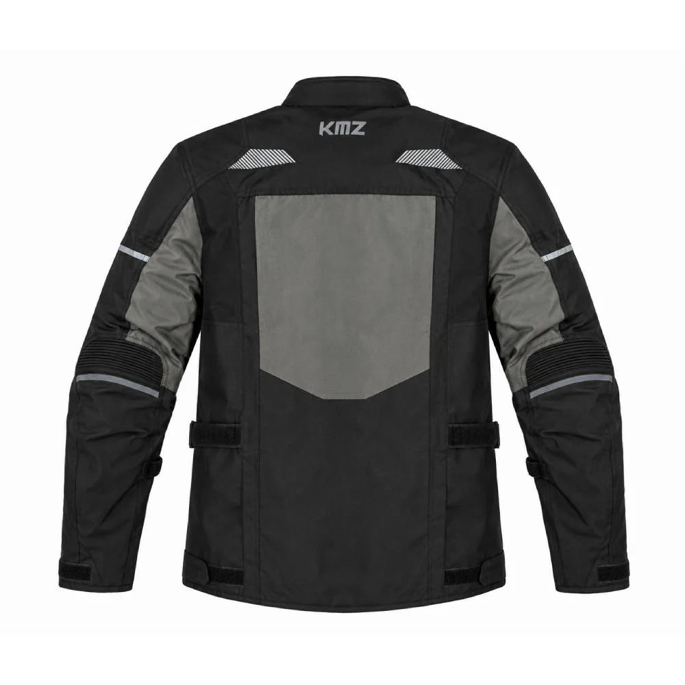 Chaqueta Moto Calle Downhill Gris/Negro KMZ