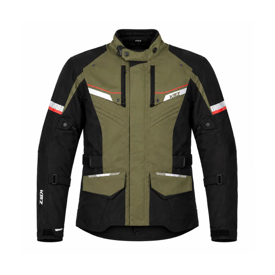 Chaqueta Moto Calle Atlantic Verde/Negro KMZ