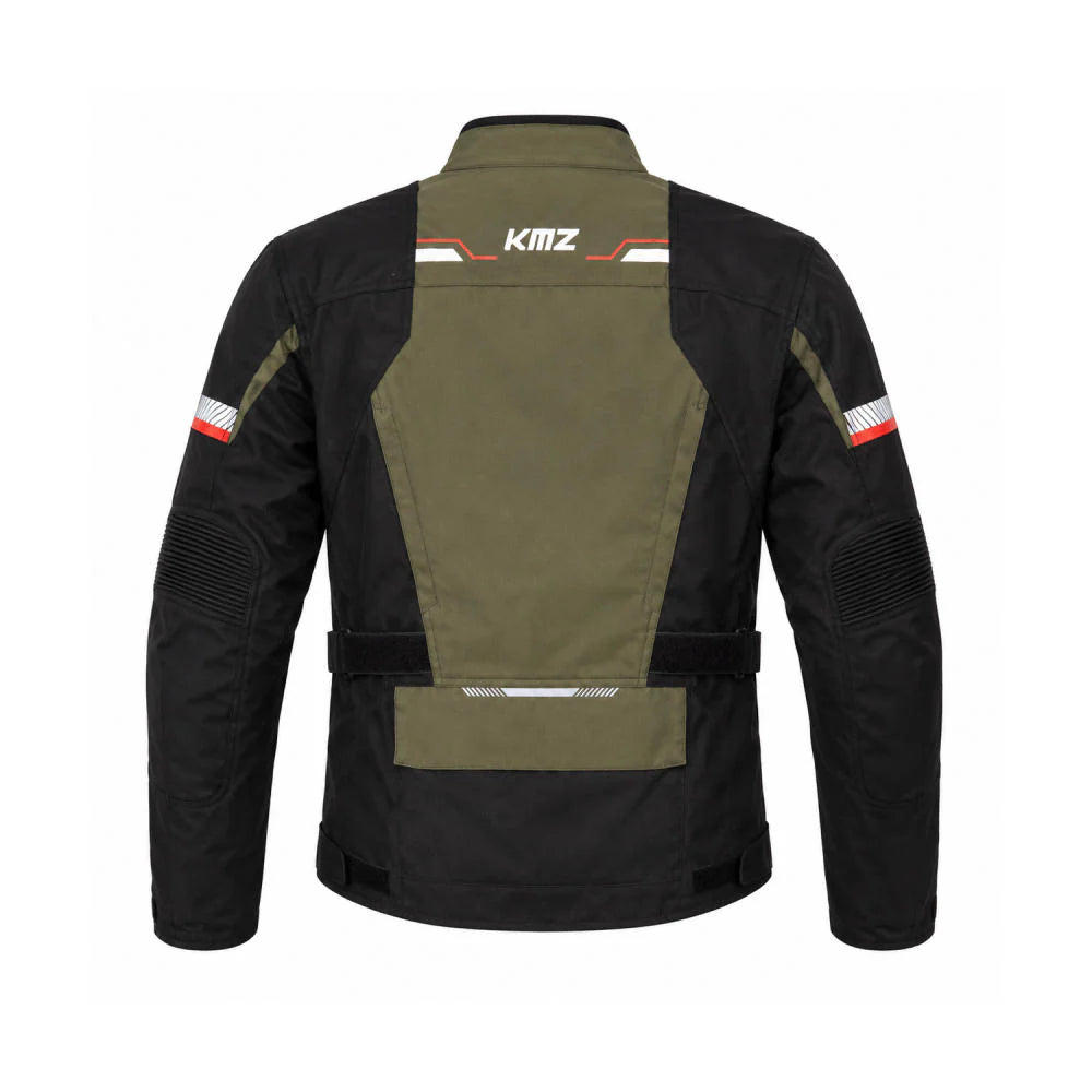 Chaqueta Moto Calle Atlantic Verde/Negro KMZ