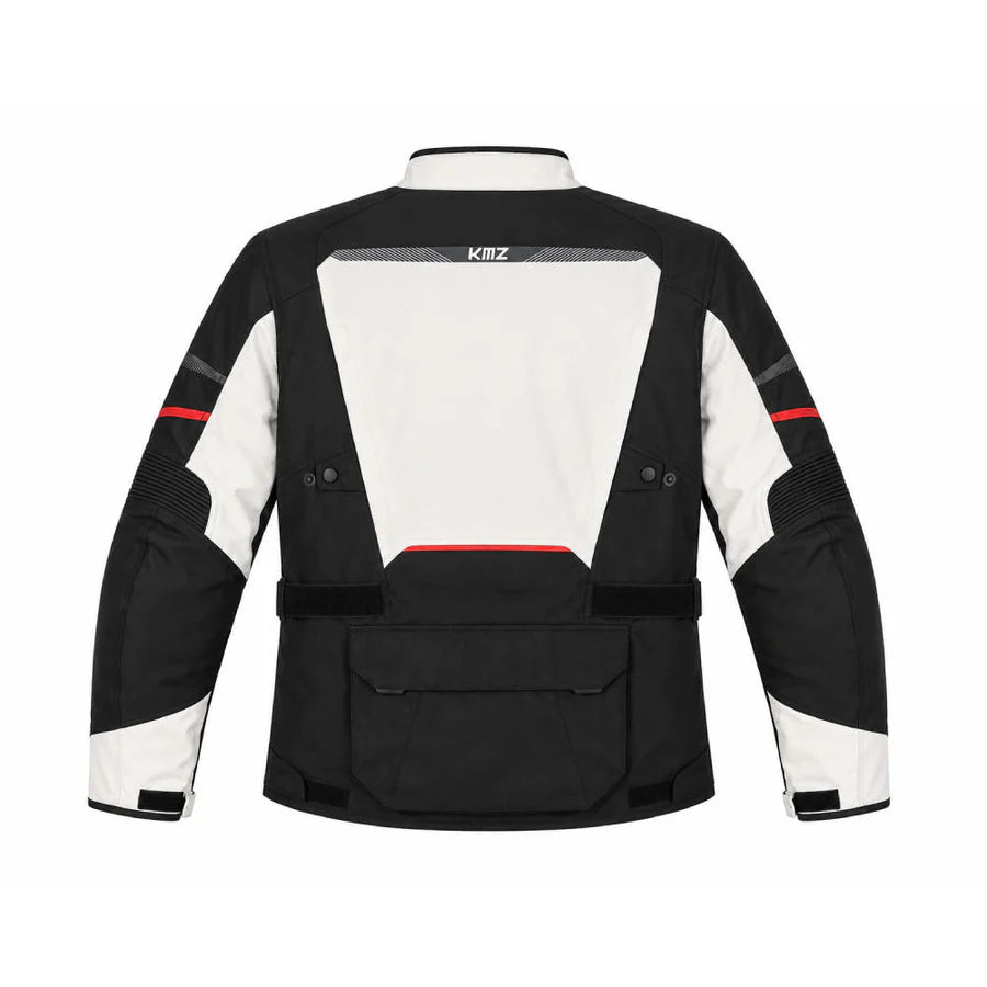 Chaqueta Moto Calle Electrolyte Gris/Negro KMZ