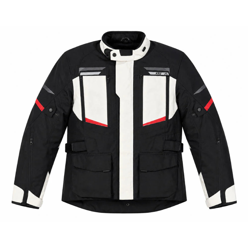 Chaqueta Moto Calle Electrolyte Gris/Negro KMZ