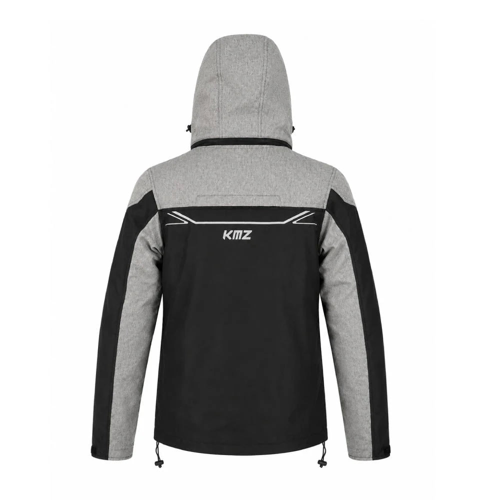 Chaqueta Moto Calle Everest Soft Shell Gris KMZ