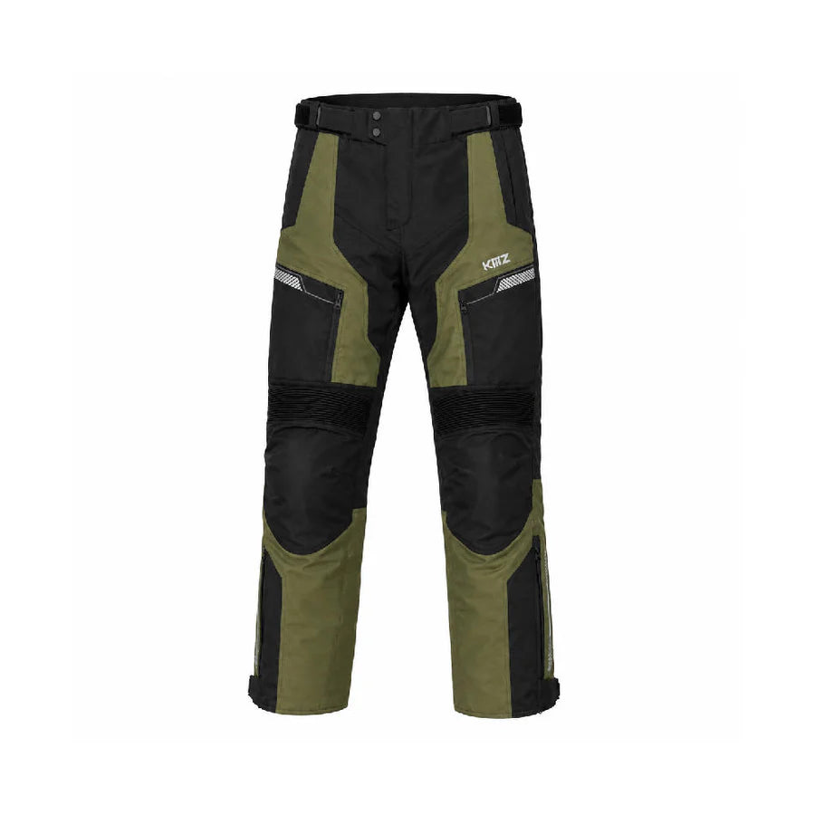 Pantalon Moto Calle Atlantic Verde/Negro KMZ