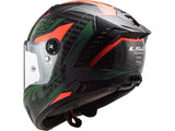Casco LS2 FF805 THUNDER C CHASE GREEN ORANGE