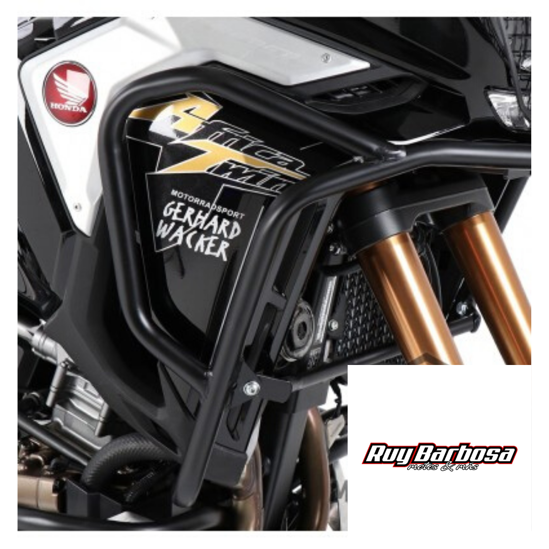 HEPCO & BECKER DEFENSA TANQUE HONDA CRF1000L ADV AFRICA TWIN NEGRA