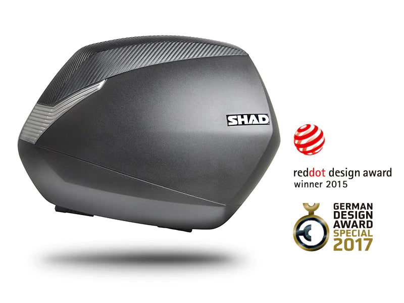 Maleta Para Moto Shad Lateral SH36- Carbono (Par)