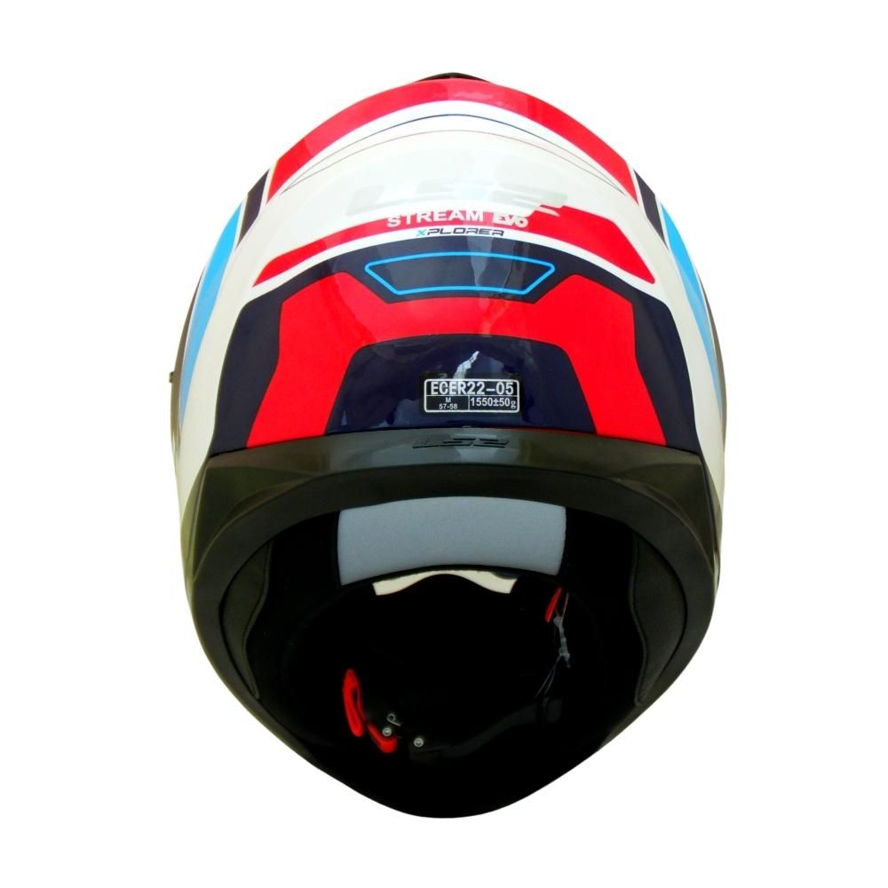 Casco Integral LS2 FF320 STREAM EVO XPLORER ROJO